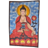 Buddha Calling the Earth to Witness Mudra Enlightenment Double Sided Banner