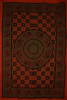 Bagru Elephant Mandala Tapestry