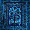Tree of Life Peacock Tapestry