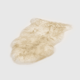 RUSTIC SHEEPSKIN SINGLE PELT RUG (Color: TABBY TIP, size: TABBY TIP)