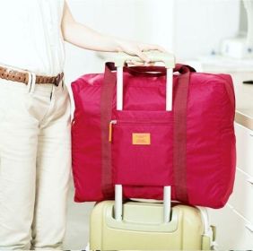 Weekend Travel Bag (Color: Red)